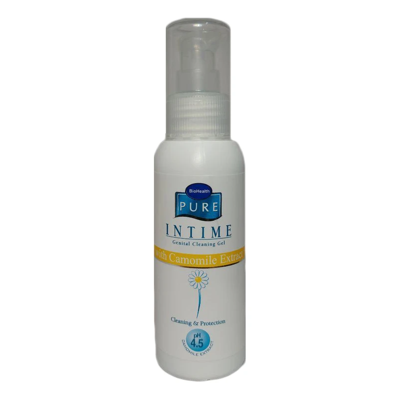 ژل بهداشتی بانوان پیور اینتایم مدل Camomile Extract حجم 100 میلی لیتر