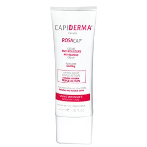 کرم ضد قرمزی و ترمیم کننده کپیدرما مدل Rosacap Cream حجم 40 میلی لیتر