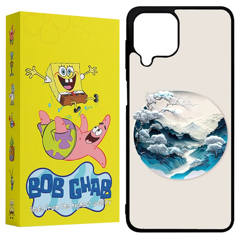 کاور باب قاب طرح طبیعت مدل BCPA224 مناسب برای گوشی موبایل سامسونگ Galaxy A22 4G / M22 4G / M32 4G