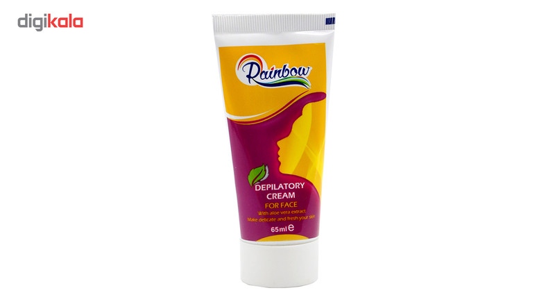 کرم موبر صورت رینبو مدل DEPILATORY حجم 65 میلی لیتر