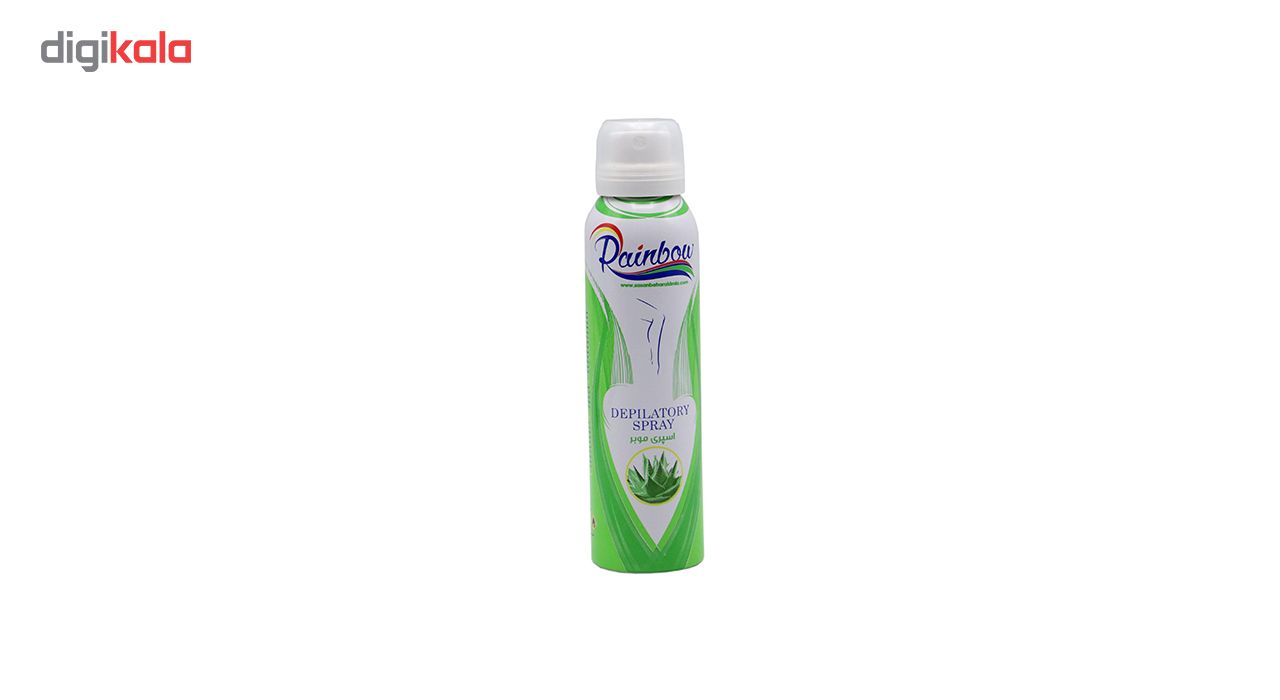 کرم واسپری موبر بدن رینبو مدل DEPILATORY CREAM حجم 100 میلی لیتر -  - 3