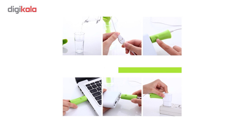 بخور سرد و رطوبت ساز طرح گل Clover Air Humidifier بخور سرد و رطوبت ساز طرح گل Clover Air Humidifier