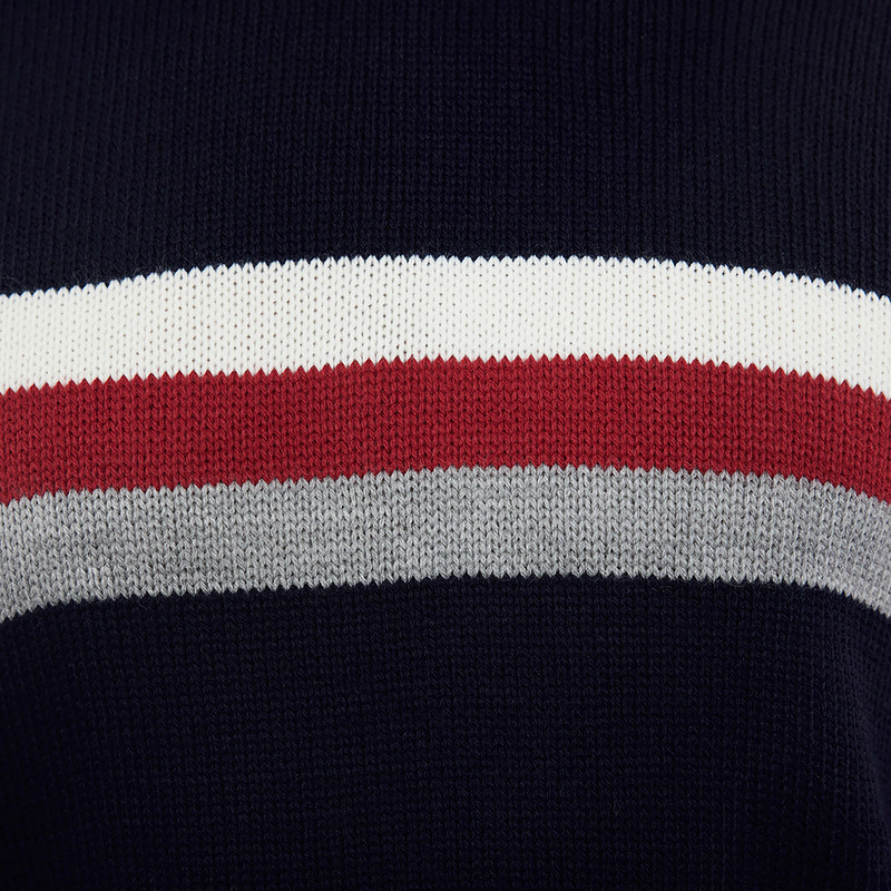 پلیور یقه ایستاده مردانه مدل 46939013 طرح ترندیول