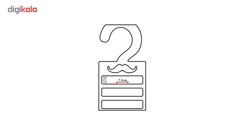 آویز کروات حس خوب کد Ck8