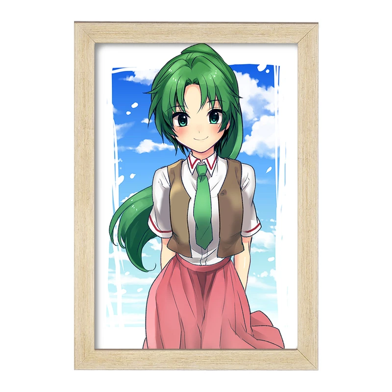 تابلو خندالو مدل میون سونوزاکی انیمه هیگوراشی وقتی اشک می ریزد  کد 18155