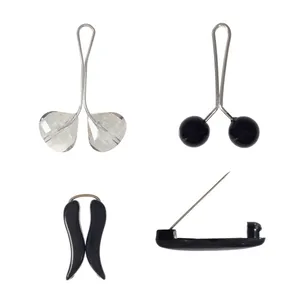 گیره روسری مدل Y7509 بسته 4 عددی