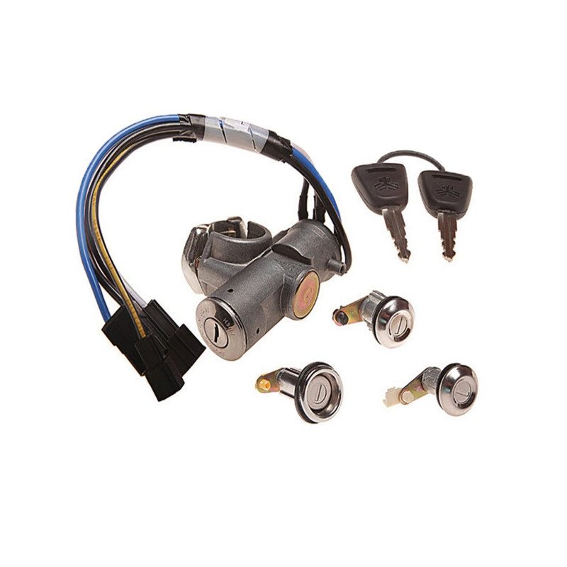 قفل و سوییچ و استارت مدل PFS6 مناسب برای پراید مجموعه 4 عددی