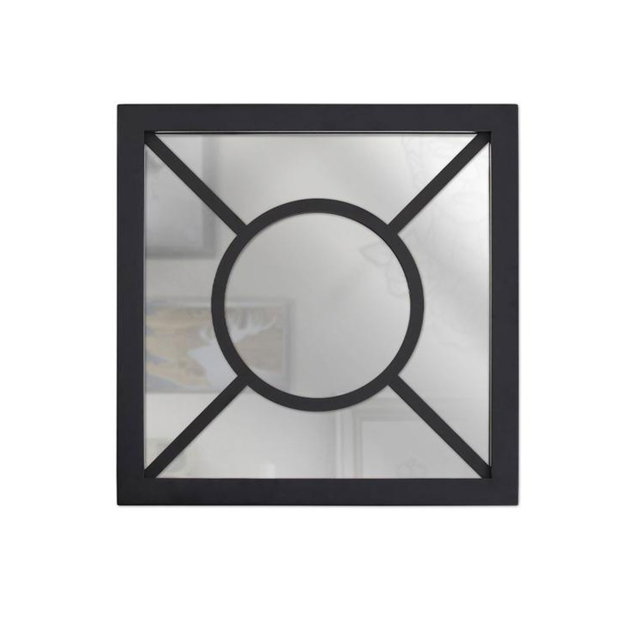 آینه دکوراتیو رومادون طرح دایره کد 1216