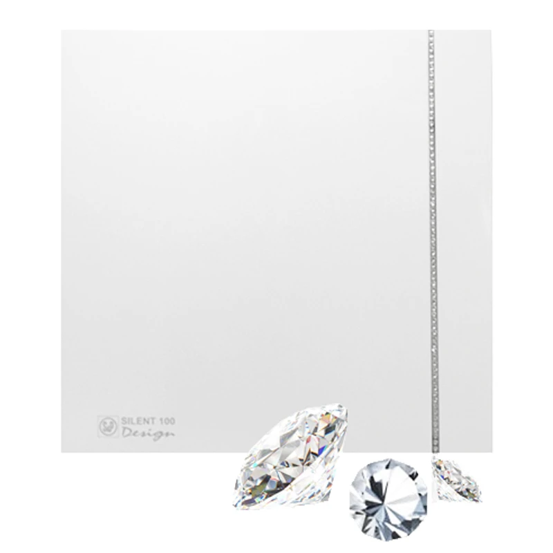 هواکش اس اند پی مدل SILENT-100 CZ SWAROVSKI DESIGN 3C