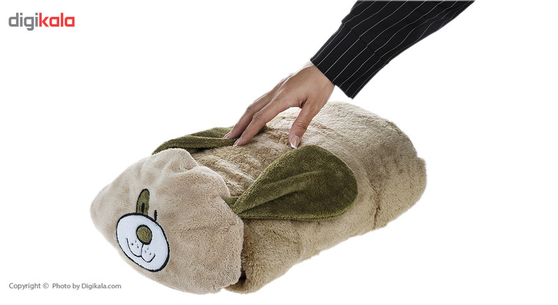 پتوی نوزادی افرا مدل Buff Grizzly Bear
