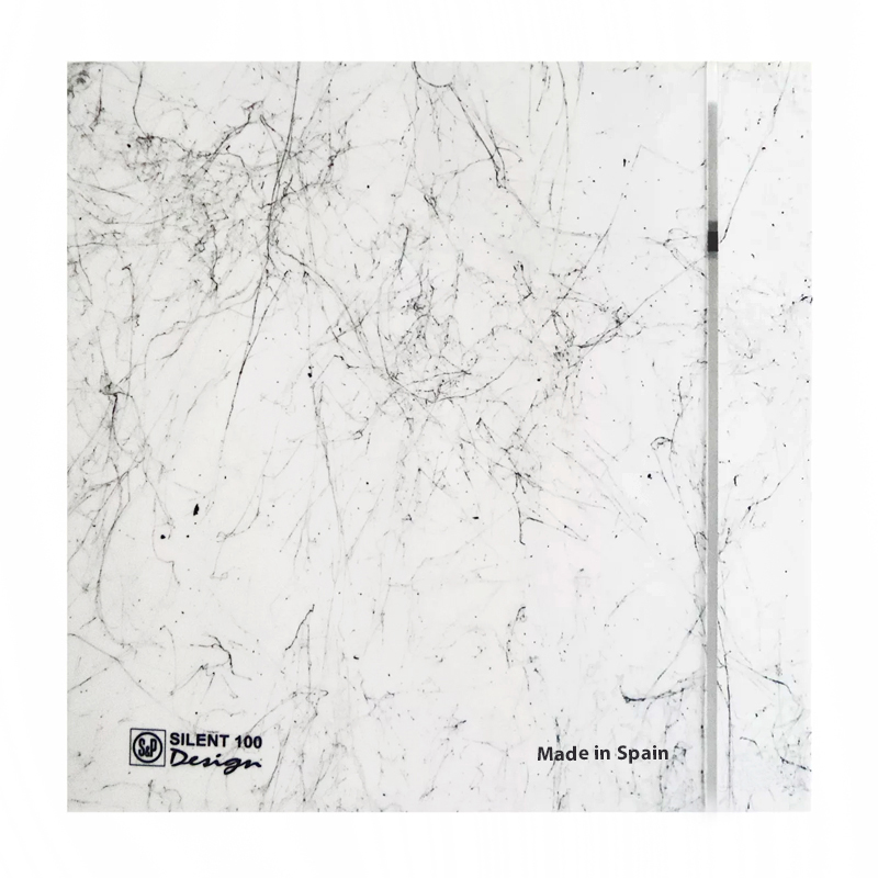 هواکش اس اند پی مدل SILENT-100 CZ MARBLE WITHE DESIGN 3C