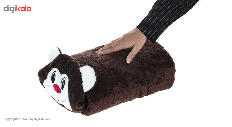 پتوی نوزادی افرا مدل Brown Monkey