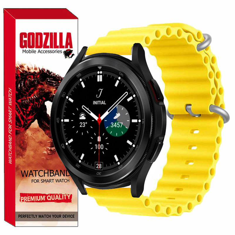 بند گودزیلا مدل OCEAN مناسب برای ساعت هوشمند سامسونگ Galaxy Watch4 Classic 46mm