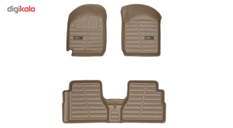 کفپوش سه بعدی چرمی خودرو لاستیک گیلان مناسب برای پراید