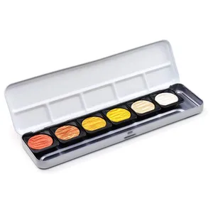 آبرنگ 6 رنگ متاليک فاین تک کد F0600
