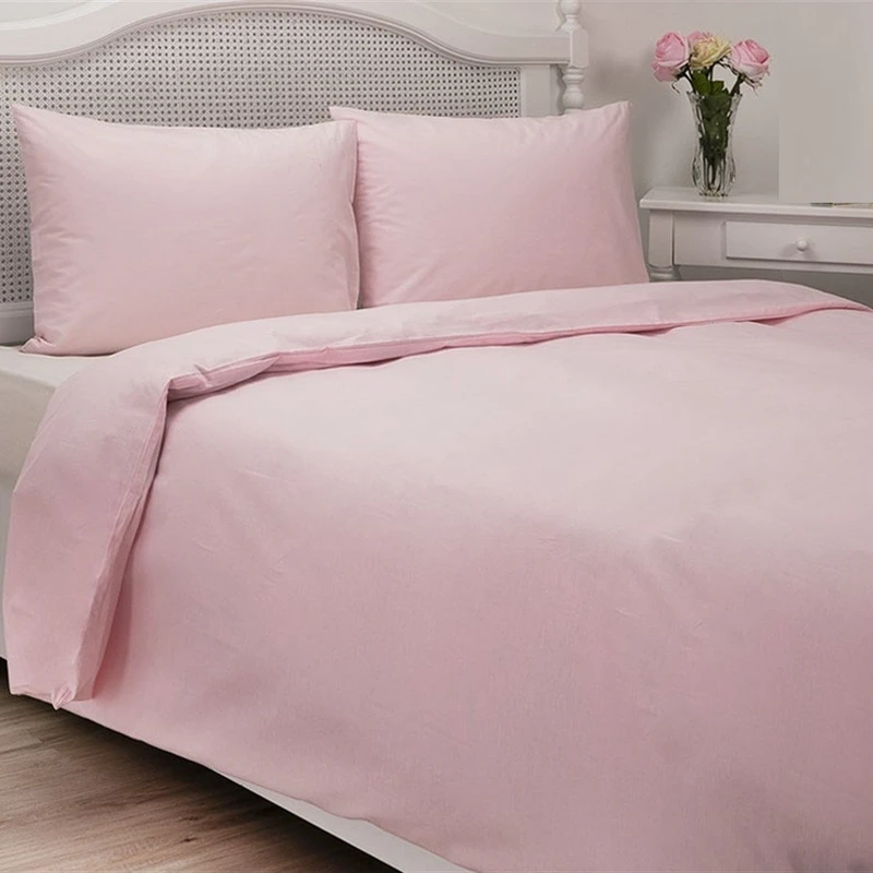 سرویس ملحفه انگلیش هوم مدل Plain دو نفره 3 تکه