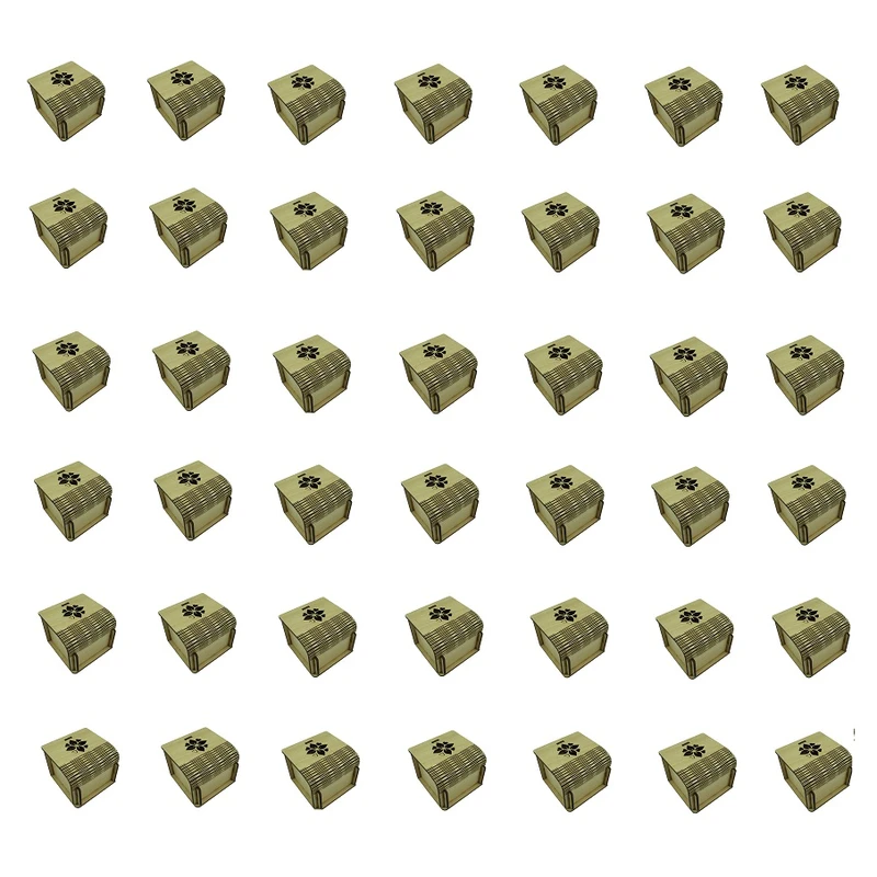 جعبه انگشتر پارلا گوهر کد 7542 بسته 36 -عددی