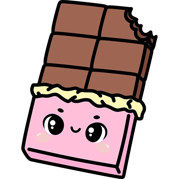 استیکر پارچه و لباس پاد آفرین طرح کارتونی کاکائو کد 5459