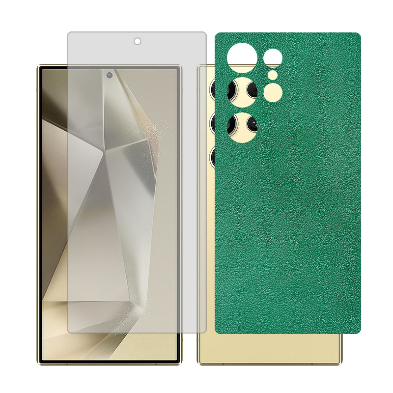 محافظ صفحه نمایش مات گلس مدل Together مناسب برای گوشی موبایل سامسونگ Galaxy S24 Ultra به همراه برچسب پوششی