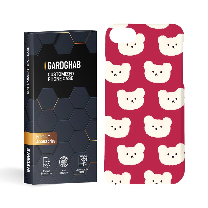 کاور گارد قاب مدل دخترانه مناسب برای گوشی موبایل اپل iphone 7 / 8 / se2020 