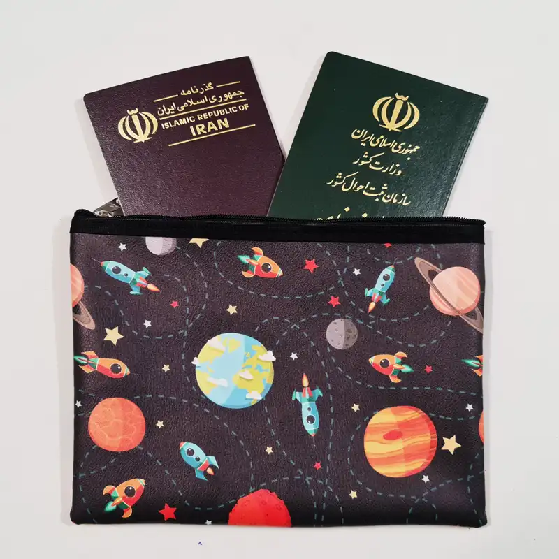 پوشه زیپدار طرح فضایی مدل LFA180210