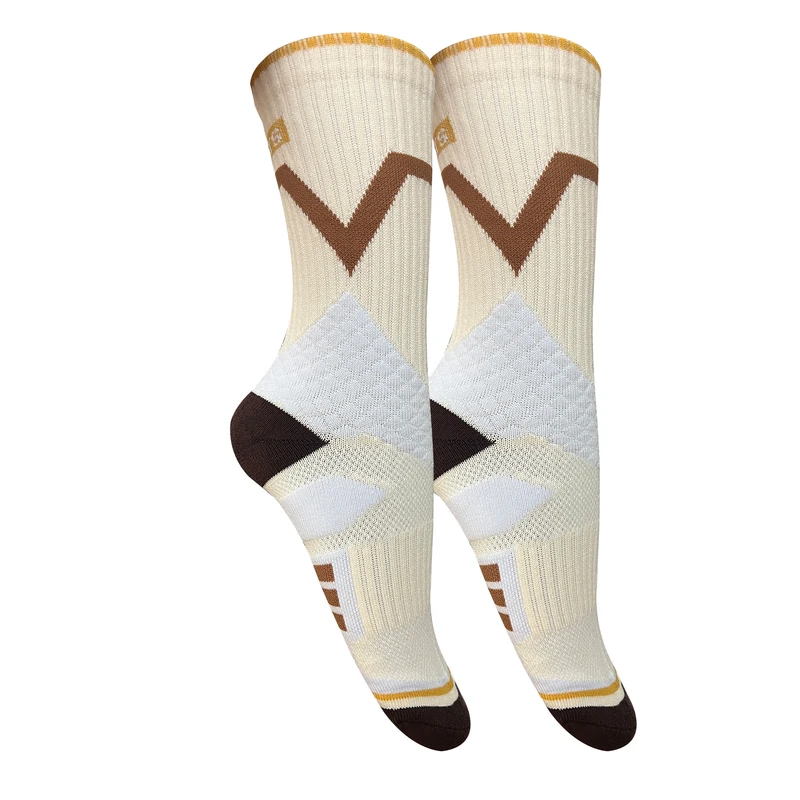 جوراب ساق بلند زنانه تن پوش هنگامه مدل پنبه کش اسپرت حوله‌ای SPORTS