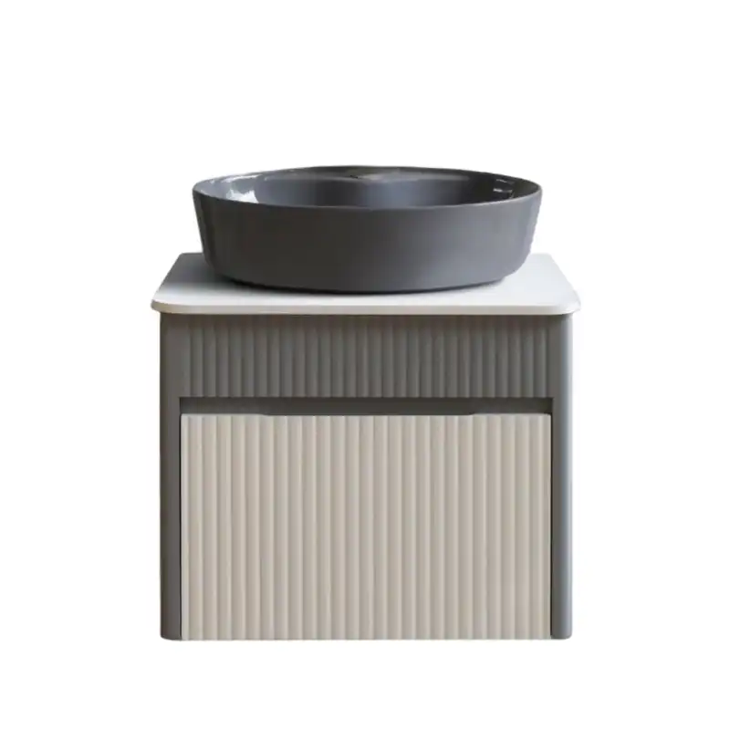 ست کابینت و روشویی بی اس سی مدل آرتن کد 03 به همراه آینه باکس