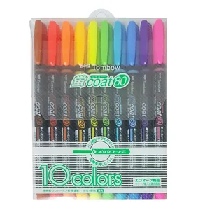 ماژيک علامت گذار 10 رنگ تومبو مدل WASC10 سایز R1