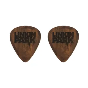 پیک چوبی گردو چوپیک مدل linkin park بسته 2 عددی