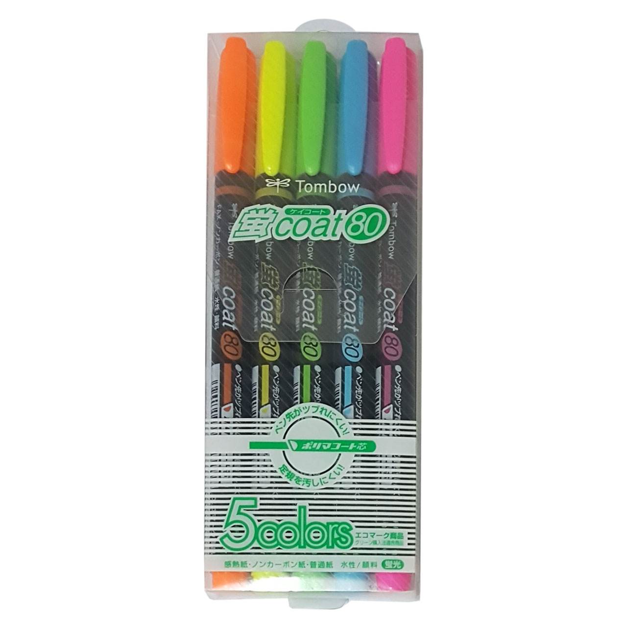 ماژيک علامت گذار 5 رنگ تومبو مدل WASC5C سایز R1