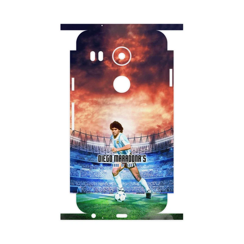 برچسب پوششی ماهوت مدل Diego Maradona-FullSkin مناسب برای گوشی موبایل گوگل Nexus 5X