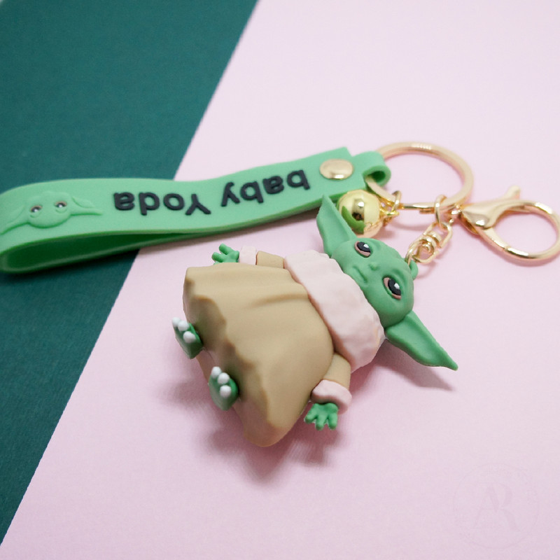 آویز جاکلیدی رامیلا طرح بیبی یودا مدل Starwars_Yoda آویز جاکلیدی رامیلا طرح بیبی یودا مدل Starwars_Yoda