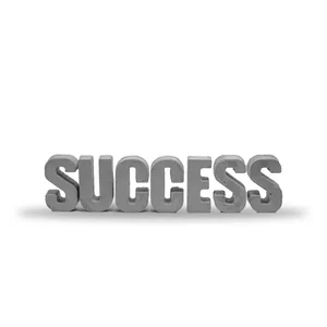 مجسمه بتنی طرح حروف مدل SUCCESS مجموعه 7 عددی