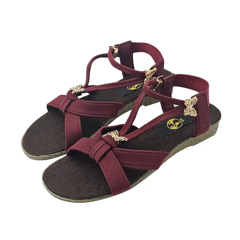 صندل زنانه سیی مدل رومی کد 1966.3