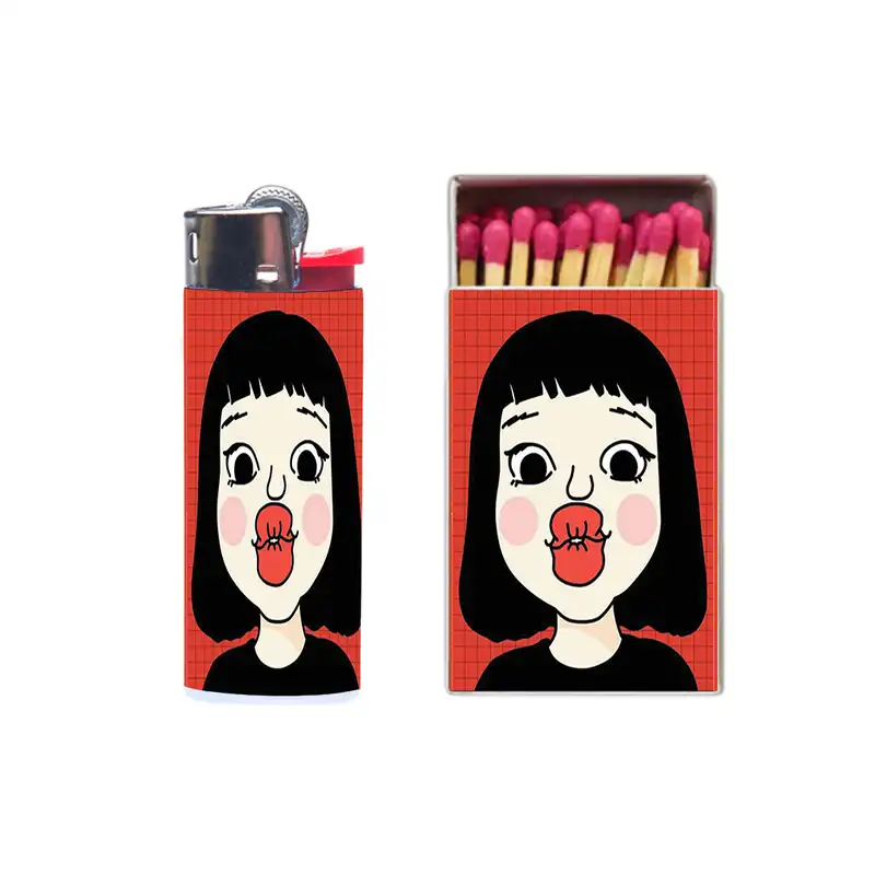 فندک مدل زرافه کد 552 به همراه کبریت