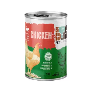 کنسرو غذای بچه گربه دی پی اس مدل نچرال طعم مرغ وزن ۴۰۰ گرم