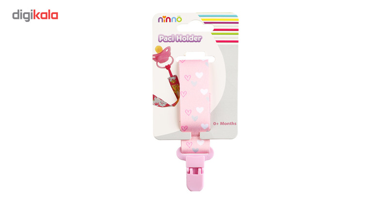 بند پستانک نیننو مدل Pink