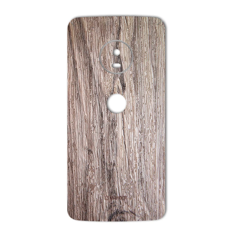 برچسب تزئینی ماهوت مدل Walnut Texture مناسب برای گوشی Motorola Moto G5 Plus