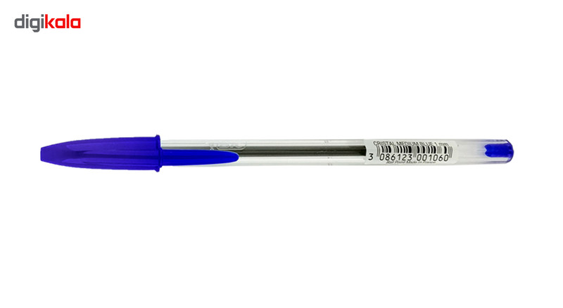 خودكار بيك مدل كريستال medium كد 25020001 بسته 8 عددي سایز 0.1