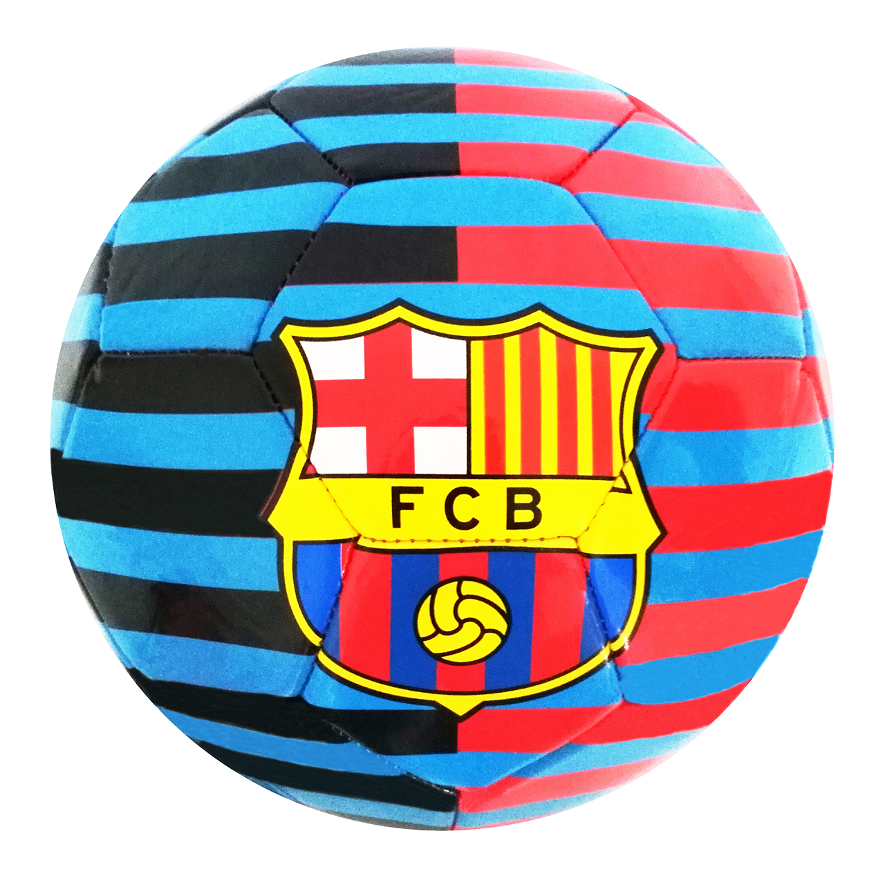 توپ فوتبال طرح بارسلونا مدل LSB 8 سایز 5