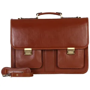 کیف اداری مردانه رویال چرم کد BL27-Brown