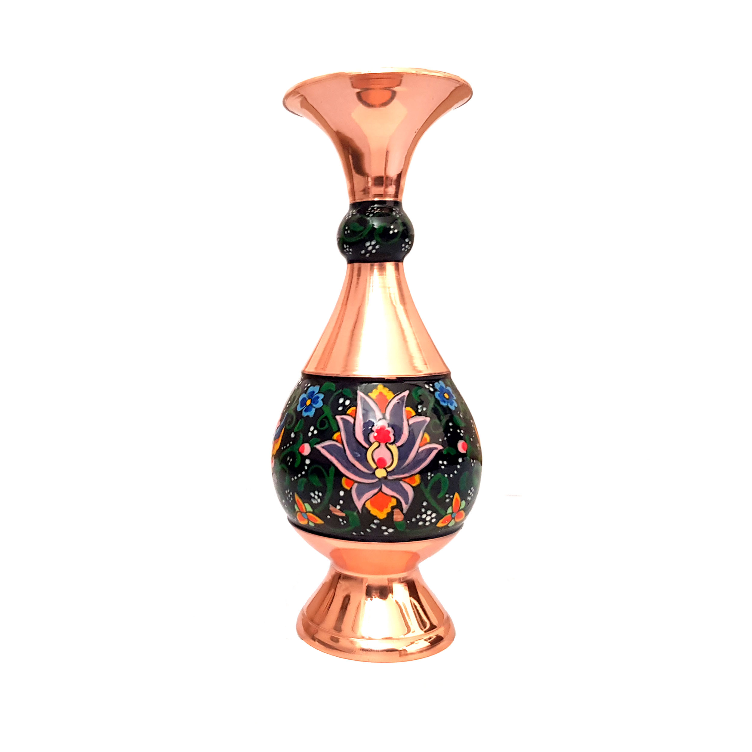 گلدان مسی مدل نقاشی پرداز کد 162