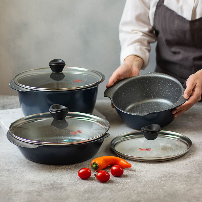 سرویس پخت و پز 6 پارچه تکنو مدل پروانه