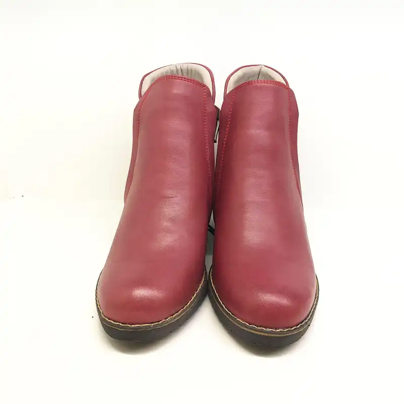 نیم بوت زنانه سرزمین چرم مدل 5207