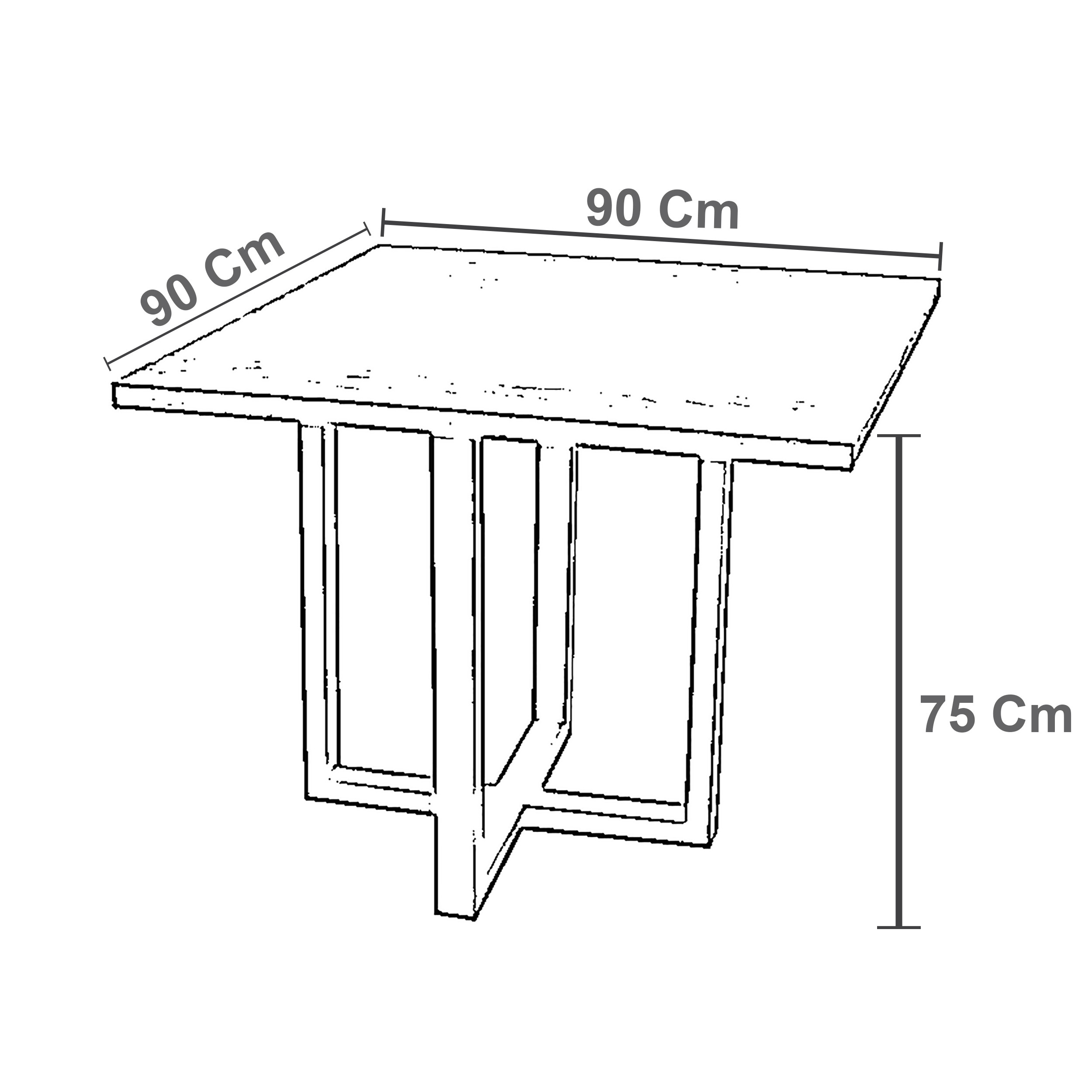 میز ناهارخوری مدل پارس کد 250