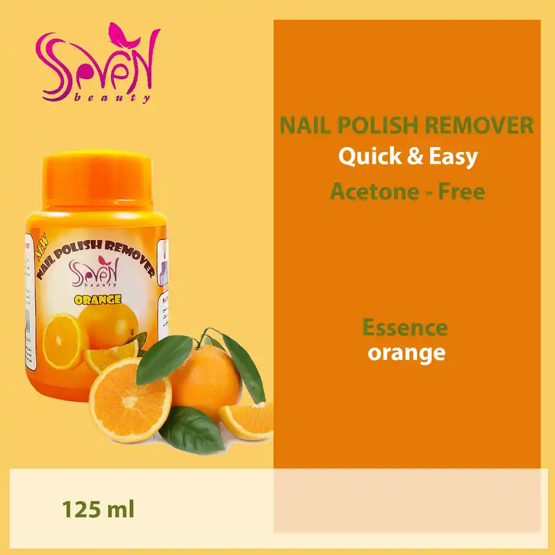 لاک پاک کن اس سون بیوتی مدل پرتقال اسفنجی حجم 125 میلی لیتر