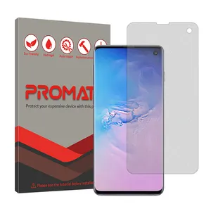 Promate Resistant model matte screen protector suitable for Samsung Galaxy S10 mobile phone