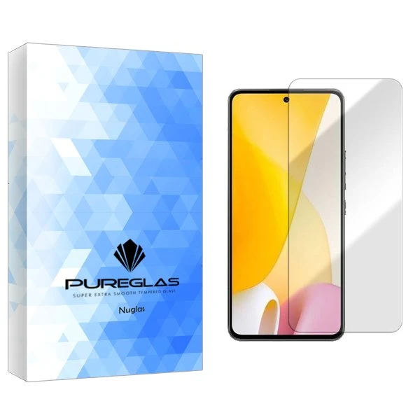 محافظ صفحه نمایش پیور گلس مدل NueGlas مناسب برای گوشی موبایل شیائومی 12 Lite