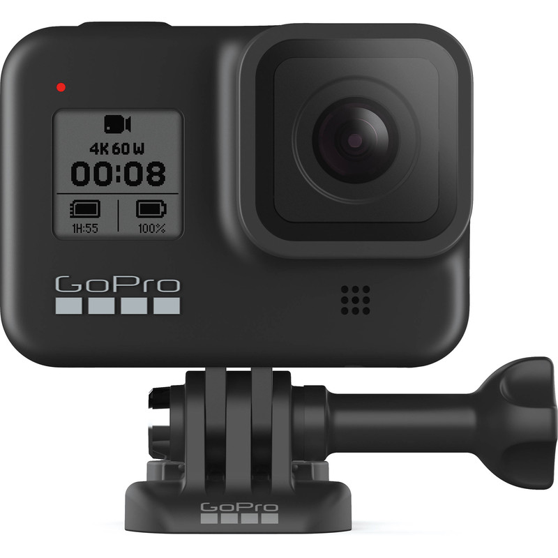 دوربین فیلم برداری ورزشی گوپرو مدل HERO8 Black به همراه مونوپاد