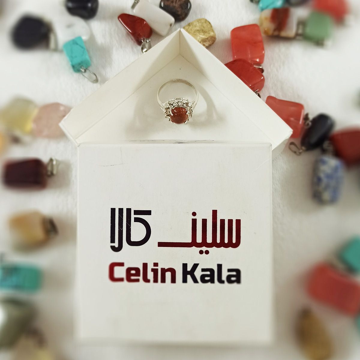 انگشتر نقره زنانه سلین کالا مدل ce-a-delroba -  - 4